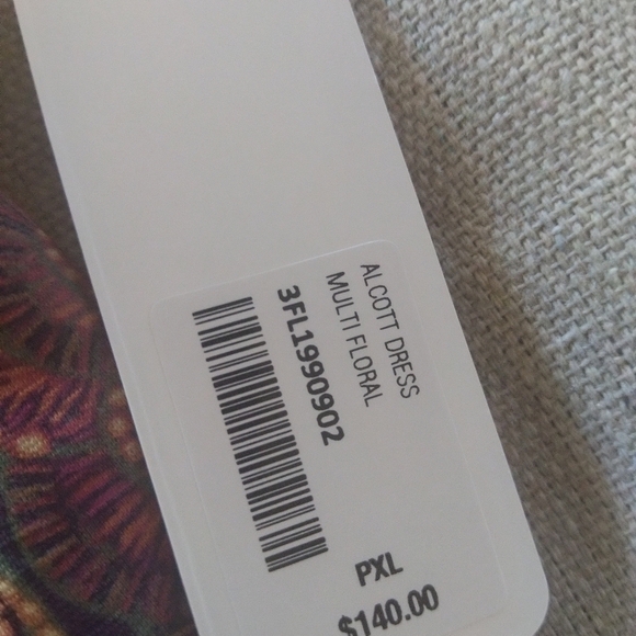 NWT Ladies Multi. Floral Dress - Picture 5 of 14